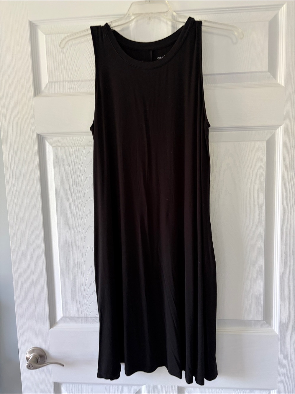Black Sleeveless A-Line Women’s Dress